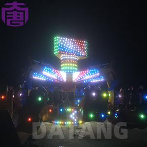 Lumières LED RGB IP65 AC 24V multicolores pour grandes attractions de parc, manèges à sensations fortes avec éclairage intégré, en promotion - Product Image 1