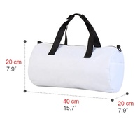 Sac de voyage pour d'équipe de danse personnalisé, Sublimation vierge, sac de sport, de voyage, imprimé