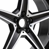 Jantes en alliage d'aluminium pour voitures particulières, design étoile, 17, 18, 19 pouces, 5x112, vente chaude pour Mercedes Benz