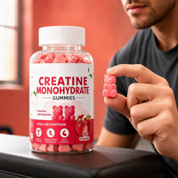 Complément alimentaire pour l'endurance en musculation à base d'extrait de fruits naturels, faible en glucides, facile à mâcher, gommes à la créatine