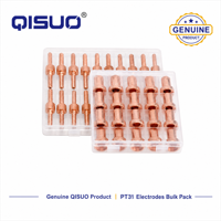 Kit de consommables pour découpeur plasma PT31 LG40, électrode, buse et capuchon de protection 40A pour torche de découpe plasma CUT40 CUT50