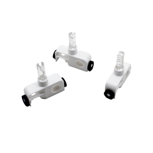 Support universel pour stores verticaux avec roulettes, glissière à roulement fluide pour pièces de rechange de rail supérieur de stores verticaux standard - Product Image 3