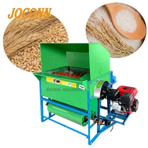 Halb fütterung Reis-und Weizen drescher/preisgünstige Weizens amen Sheller Dreschmaschine/Klemm art Paddy Rice Dreschmaschine
