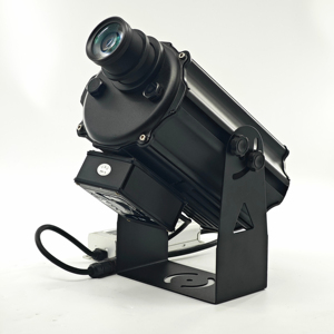 Proyector LED de Logotipo Gobo para Exteriores de 150W, IP65 Impermeable, Luz RGBW Blanca Cálida, Rotación DMX512/Control Activado por Sonido, Publicidad 1 - Product Image 1