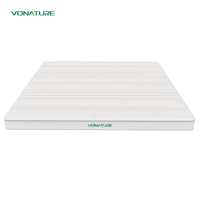 Matelas orthopédique moderne Vonature POE pour chambre à coucher, matelas respirant et de soutien pour la maison, OEM ODM