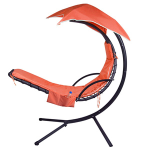 <span class=keywords><strong>Chaise</strong></span> <span class=keywords><strong>longue</strong></span> <span class=keywords><strong>suspendue</strong></span> moderne, design incurvé, pliable, réglable en hauteur, durable, pour l'extérieur, mobilier de <span class=keywords><strong>jardin</strong></span> - Product Image 4
