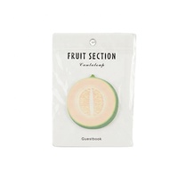 Bloc-notes de forme personnalisée de fruits mignons colorés Bloc-notes autocollant personnalisé professionnel