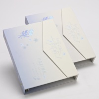 Carpeta de Anillas Magnética A5 Personalizada para Empresas, con Mecanismo de 6 Anillas Doradas, para la Imagen de la Empresa y Documentos Comerciales