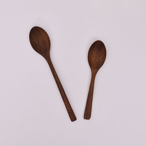 Cucharas de madera Fabricante Productos de cocina de tendencia Protección del medio ambiente Cuchara de madera sin pintura sin cera Cuchara al por mayor