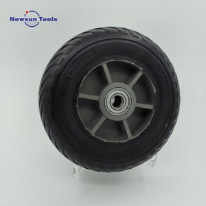 Source Factory Supplies 10 "12" 3,00-4 Rueda de plástico de espuma 260x85 Rueda de carro de vertido de poliuretano de un solo cuerpo Estado nuevo y usado - Product Image 2
