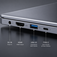 Nouvel ordinateur portable tactile pliable à 360 degrés de 15,6 pouces, AMD Ryzen 3 3200U 3,5 GHz, 16 Go de RAM, 512 Go de SSD, Windows 11, ordinateur portable convertible 2 en 1