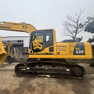 Precio Competitivo para Obras de Construcción e Infraestructura, Excavadora Usada PC220 de 22 Toneladas - Product Image 1