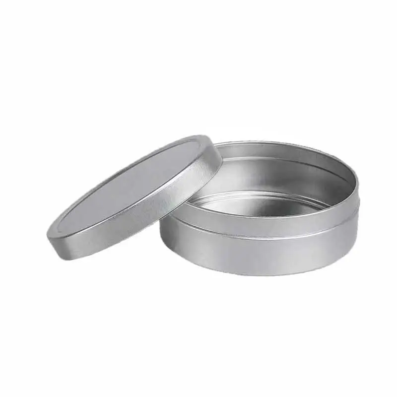 Disesuaikan emas mawar kaleng logam Losion krim wadah kemasan aluminium stoples Kosmetik 1OZ 2OZ 3OZ