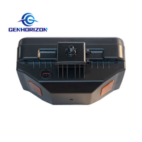 Conjunto de Faros Delanteros Genhorizon con Montaje M12, Carcasa Grande, Iluminación para Piezas de Cargadora de Ruedas Serie 50