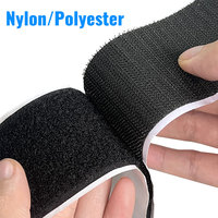 Ruban auto-adhésif double face Velcro à crochets et boucles - Attache en nylon résistant pour une fixation rapide et sécurisée