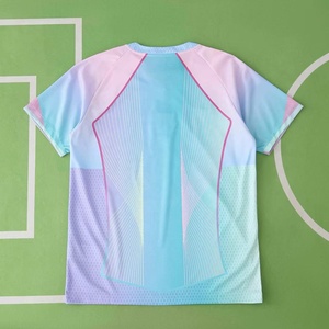 Camiseta de Fútbol Azul con Estampado Especial de la Nueva Temporada 2026, Transpirable, con Logotipo Personalizado para Aficionados del Barcelona - Product Image 1