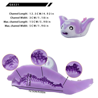 Light Ray Spirit Lumir Modèle de masturbateur masculin en silicone à canal unique, design créature marine fantaisie (rayon de poisson), modèle très vendu