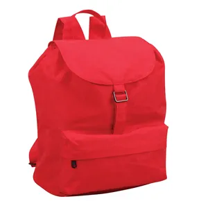 Lightweight Nylon School Bags red Large Capacity Backpack Waterproof Durable School Bags Backpack for Girl student