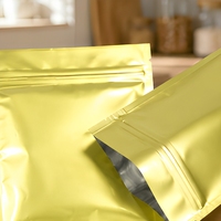 Sacs en Mylar PE gaufrés anti-odeur personnalisés avec fermeture éclair en aluminium refermable pour le stockage alimentaire