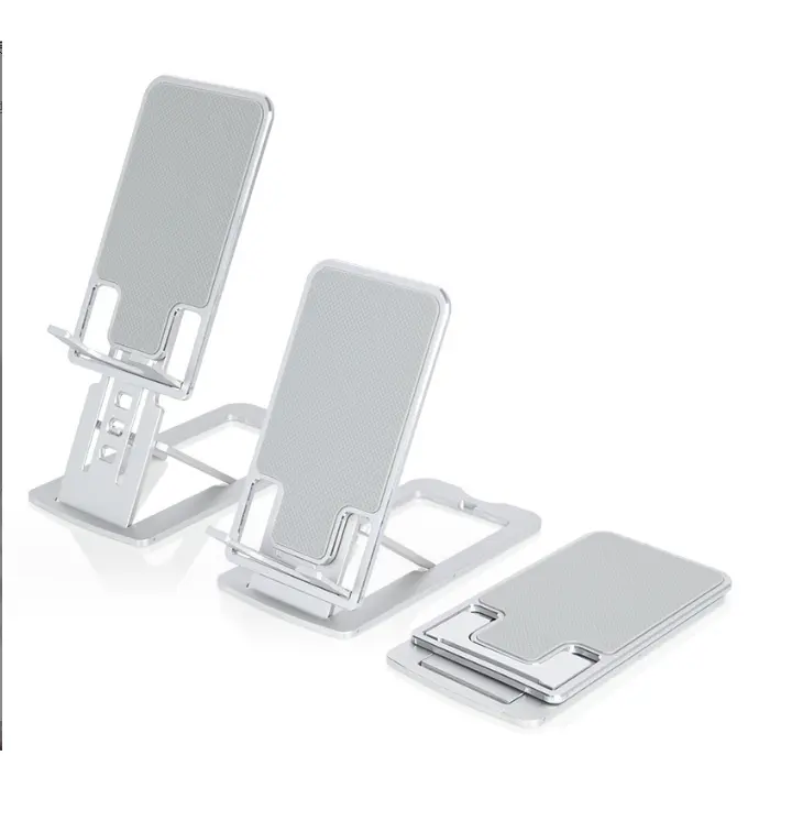 Vente en gros Support de plaque réglable universel style universel pc tablette mobile en alliage d'aluminium support de téléphone de bureau pour ipad