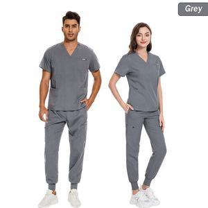 Nuovo Set Divisa Infermieristica 2026 con Fascia Elastica in Vita per Taglie Forti, Uniformi Mediche Personalizzate per Donne - Product Image 5