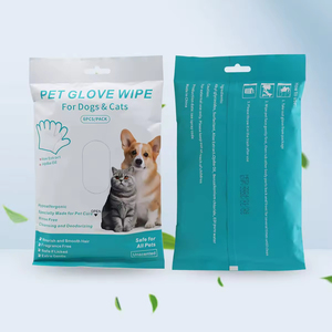 Guantes de Limpieza Húmeda Desechables Personalizados Waras, Material Spunlace, y Toallitas Húmedas Biodegradables de 15x15cm para Perros - Product Image 6