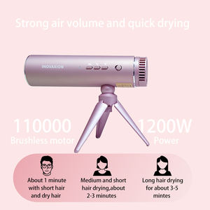 Sèche-cheveux ionique pliable léger à haute vitesse avec modes chaud/froid à une touche pour hôtels et salons de beauté - Product Image 1