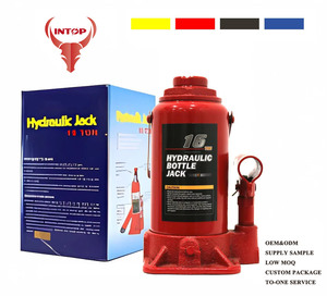 Réparation automobile réparation <span class=keywords><strong>15T</strong></span> <span class=keywords><strong>bouteille</strong></span> hydraulique Jack certificat CE avec couleur rouge voiture crics outils de levage - Product Image 1