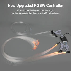 Kits Prémium de Techo de Cielo Estrellado de Fibra Óptica con Luz RGBW y Control por Aplicación y Remoto para Decoración Interior de Automóvil - Product Image 3