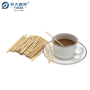 야다 일회용 대나무 커피 교반기 자판기 커피 교반기 140mm * 6.5mm * 1.3mm 10000 개 카톤 당 - Product Image 2