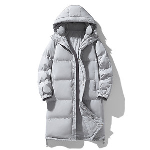 Manteau d'hiver personnalisé pour garçons, nouveau modèle ample et chaud, style couple, avec capuche épaisse, confortable et tendance. - Product Image 2