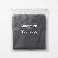 Bolsa de Plástico con Cierre Deslizante Mate y Logotipo Personalizado, Bolsa con Cierre Hermético para Empaquetado de Ropa de Marca en Comercio Electrónico, al por Mayor