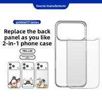 Accessoires de Téléphonie Mobile en Gros – Coque Arrière Détachable Antichoc et Anti-UV pour iPhone 17 Pro Max – Remplaçable DIY