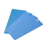 Revêtement en poudre thermodurcissable série bleue pour peinture marine et revêtement plastique, personnalisable pour la vente en gros directe d'usine en Chine