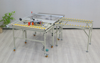 Table de scie radiale de haute précision/machine à travailler le bois mini plaqueuse de chant Petites machines de scie à table coulissantes de précision