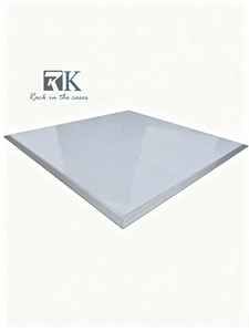 Piste de danse blanche à montage rapide pour cérémonies de mariage, scènes de banquets, hôtels et intérieurs - Product Image 1