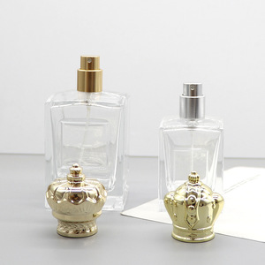 Botella de Vidrio Transparente de Fondo Grueso de 50ml 100ml para Perfume, Dispensador de Spray, Envase Vacío para Líquidos Cosméticos - Product Image 3