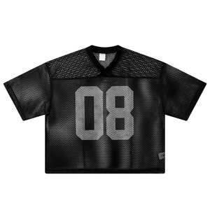 <span class=keywords><strong>Camiseta</strong></span> Deportiva de Malla Estilo Urbano con Logotipo Personalizado, <span class=keywords><strong>Camiseta</strong></span> Holgada para Hombre, <span class=keywords><strong>Camiseta</strong></span> de Béisbol - Product Image 4