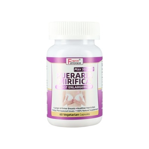 Capsules de soutien mammaire de haute qualité pour femmes, favorisant la croissance des seins, la santé de la peau et des cheveux, 60 capsules végétariennes - Product Image 1