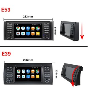 Radio para Auto Android de 7 Pulgadas para BMW E39 E53 (1995-2003), con CarPlay Inalámbrico y Android Auto, Navegación GPS BT, Unidad Principal Multimedia - Product Image 2