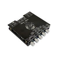 Module amplificateur de puissance numérique Bluetooth 2.1 canaux ZK-AS21 TPA3251 avec subwoofer à tonalités hautes et basses 220W * 2 + 350W
