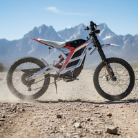 Prêt à être expédié, moto électrique tout-terrain 72V 10kW, vitesse maximale de 85 km/h, 79BIKE Falcon-Pro, autonomie de 120 km, vente en gros directe d'usine, vélo électrique tout-terrain