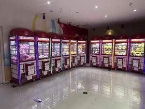 El popular centro de juegos arcade cuenta con una fila de máquinas de juego que funcionan con monedas, de un solo jugador y extremadamente populares, para jugar a juegos de pelota. - Product Image 6