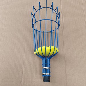 Tête de cueilleur de fruits en métal anti-écrasement avec coussin en mousse, accessoire de cueillette de fruits (pommes, pêches) pour perche télescopique - Product Image 6
