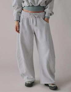 Stock américain <span class=keywords><strong>Pantalon</strong></span> large pour femme <span class=keywords><strong>Pantalon</strong></span> baril <span class=keywords><strong>Taille</strong></span> élastique <span class=keywords><strong>Pantalon</strong></span> baggy surdimensionné <span class=keywords><strong>Pantalon</strong></span> de sol droit <span class=keywords><strong>Taille</strong></span> <span class=keywords><strong>haute</strong></span> - Product Image 4