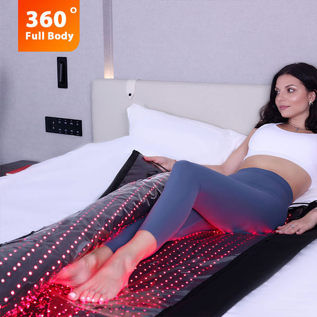 2025 Hot Style Full Body Infrared Red Light Therapy Bed Blanket Pod Breast for Body Wellness Treatment