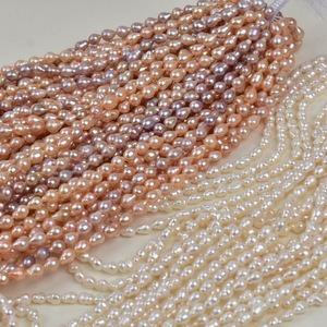 Cuentas de Perlas de Agua Dulce Blancas Naturales, Estilo Barroco, Forma de Gota de Agua, para Hacer Collares y Pulseras Hechos a Mano - Product Image 4