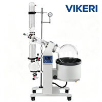Rotovap professionnel VIKERI RE1000-E 10L en acier inoxydable 316L à échelle pilote pour la distillation en recherche chimique et pharmaceutique OEM