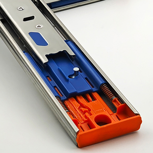 ערוץ טלסקופי לדחוף כדור נושא מגרות פלדה עבור ארונות הבית - Product Image 4