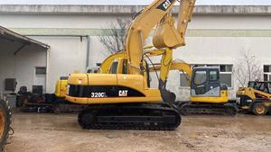 Pelleteuse sur chenilles Caterpillar 320CL japonaise originale, peinture originale à bas prix, poids opérationnel de 20 tonnes - Product Image 2